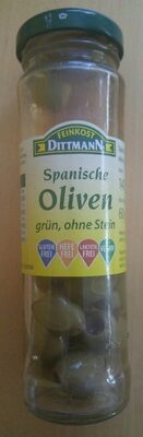 Feinkost Dittmann Oliven Grün ohne Stein 140g