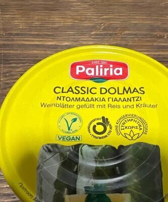 Palirria Weinblätter gefüllt mit Reis 200g
