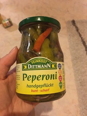 Feinkost Dittmann Peperoni bunt Scharf 330g