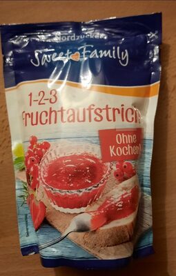 Sweet Family Nordzucker 1-2-3 Fruchtaufstrich 130g