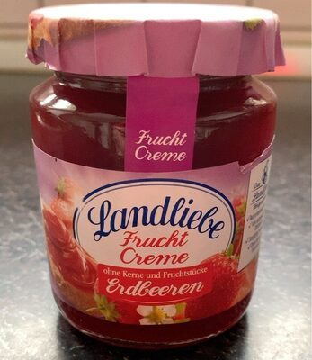 Landliebe Fruchtcreme Erdbeere fein passiert 200g