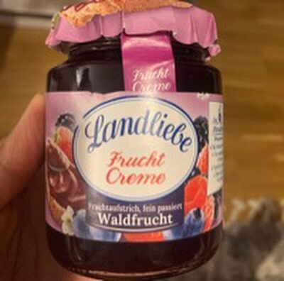 Landliebe Fruchtcreme Waldbeeren fein passiert 200g