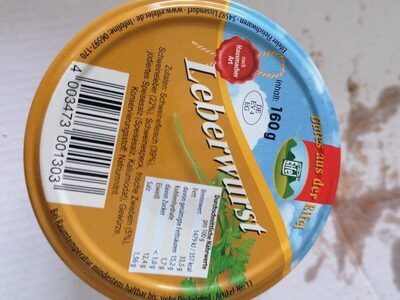 Eifel Leberwurst nach Hausmacher Art 160g