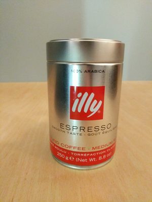 illy Espresso gemahlen normale Röstung 250g