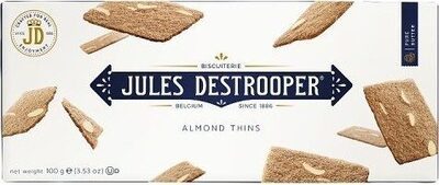Jules Destrooper Butter-Mandel-Blätter 100g