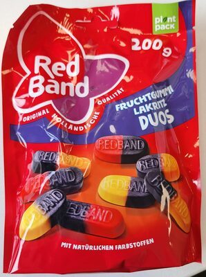 Red Band Fruchtgummi Lakritz Duos 200g
