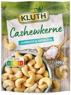 Kluth Salz-Cashewkerne geröstet und gesalzen 100g