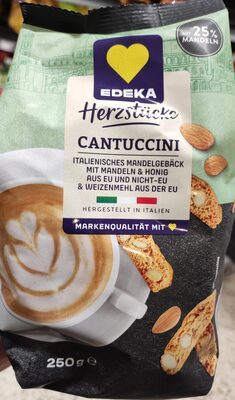 EDEKA Herzstücke Italienischer Cantuccini Deluxe mit 25% Mandelanteil 250g