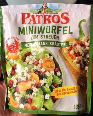 Patros Miniwürfel Kräuter 45%Fett i.Tr.135g