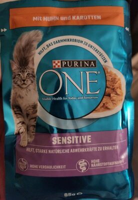 One Sensitive Gelee in Sauce Huhn&Karotte Katzennassnahrung 85g