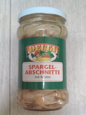 DELTA Spargelabschnitte mit Köpfen 280g