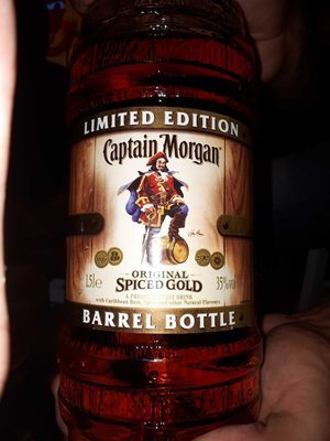 Captain Morgan Original Spiced Gold Barrel 35% 1,5l