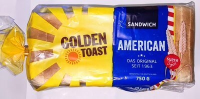 Golden Toast American Sandwich 750g