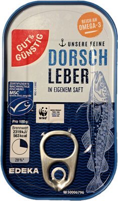 MSC GUT&GÜNSTIG Dorschleber 121g