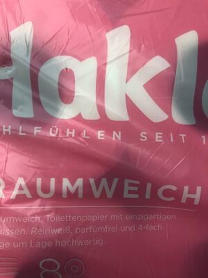 Hakle Traumweich Toilettenpapier weiß 4-lagig 8x130Blatt