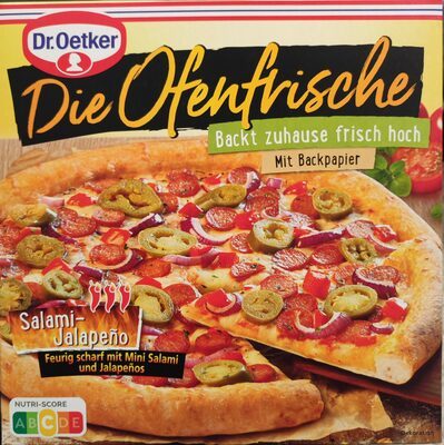Dr.Oetker Die Ofenfrische Salami-Jalapeno 415g