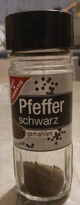 GUT&GÜNSTIG Pfeffer schwarz gemahlen 50g