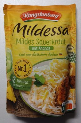 Mildessa Mildes Sauerkraut mit Ananas 400g