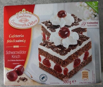 Coppenrath&Wiese Cafeteria Schwarzwälder-Kirsch-Schnitte 500g