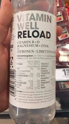 Vitamin Well Reload12x0,5l DPG