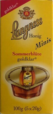Langnese Minis Sommerblütenhonig goldklar 5x20g