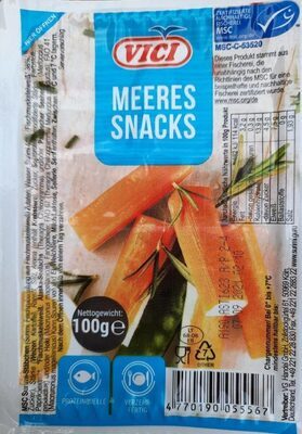 MSC Vici Surimi Sticks natur 100g