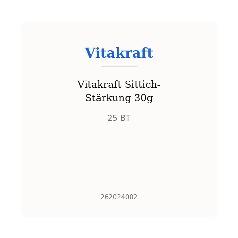 Vitakraft Sittich-Stärkung 30g