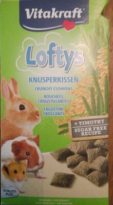 Vitakraft Loftys Knusper-Kissen für Nager 100g