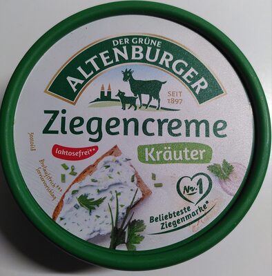 Der Grüne Altenburger Ziegencreme Kräuter 25% absolut 150g