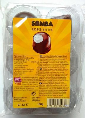 Samba Schaumkuss Schoko 100g