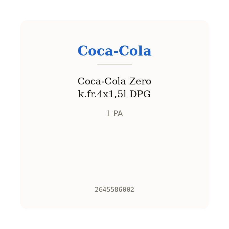 Coca-Cola Zero k.fr.4x1,5l DPG