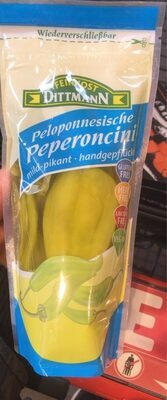 Feinkost Dittmann Peloponnesische Pepperoncini 125g