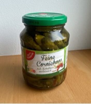GUT&GÜNSTIG Cornichons mit Kräutern 350g