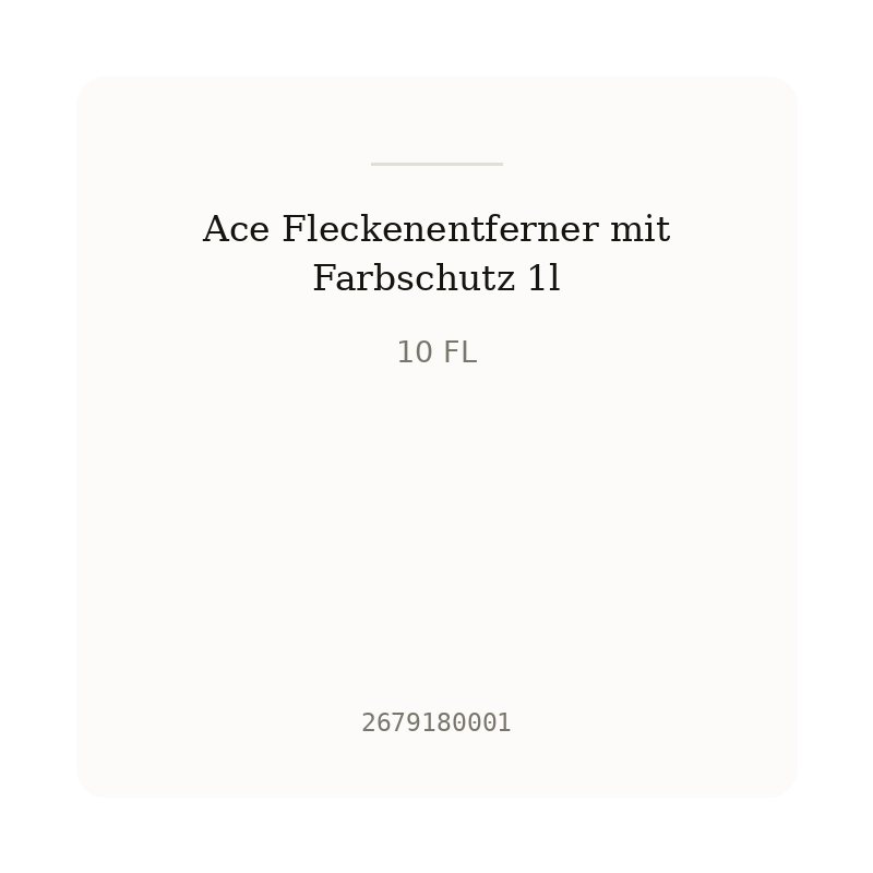 Ace Fleckenentferner mit Farbschutz 1l