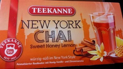Teekanne New York Chai Rainforest Alliance 20ST 35g
