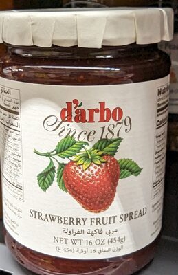Darbo Naturrein Gartenerdbeere Konfitüre 450g