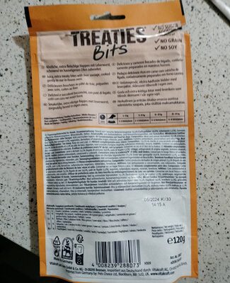 Vitakraft Treaties Bits Leberwurst 120g