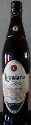 Ron Legendario Elixir de Cuba Punch au Rhum 34% 0,7l