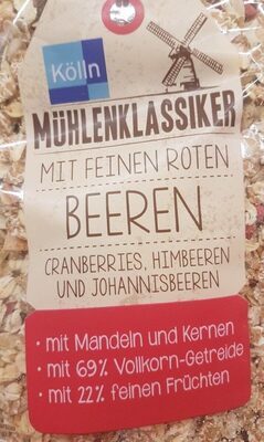 Mühlenklassiker Müsli mit Beeren 750g