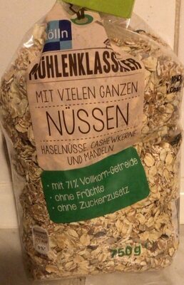 Mühlenklassiker Müsli mit Nüssen 750g