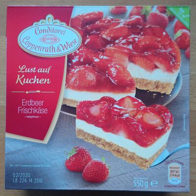 Coppenrath&Wiese Erdbeer Frischkäse Kuchen 550g