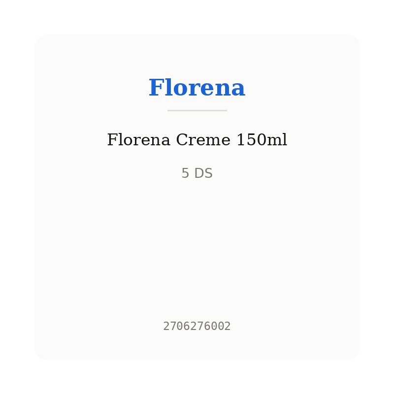 Florena Creme 150ml