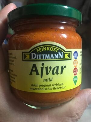 Feinkost Dittmann Ajvar mild 182ml