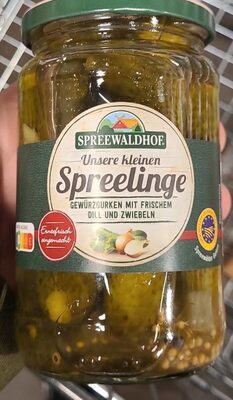 Spreewaldhof Spreelinge feine Auslese (Spreewälder Gurken) 330g