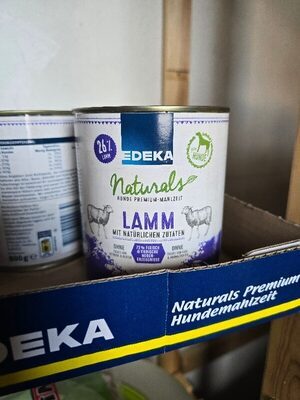 EDEKA Herzstücke Naturals Lamm für Hunde 800g