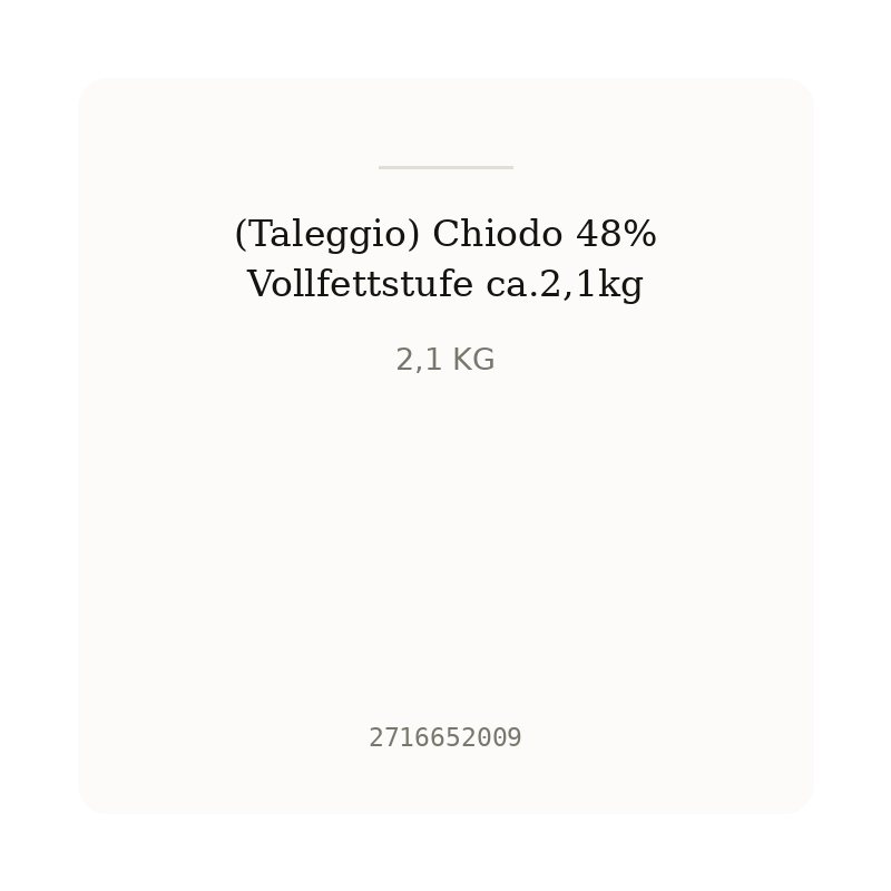 (Taleggio) Chiodo 48% Vollfettstufe ca.2,1kg