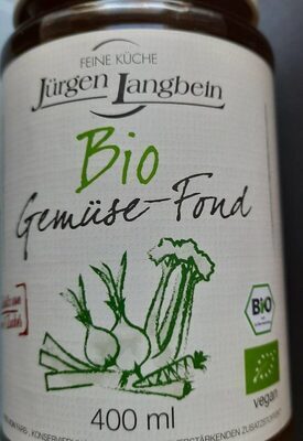 Bio Jürgen Langbein Gemüse-Fond 400ml