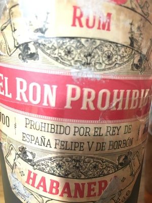 El Ron Prohibido Rum 40% 0,7l