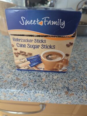 Sweet Family Nordzucker Rohrzuckersticks 250g