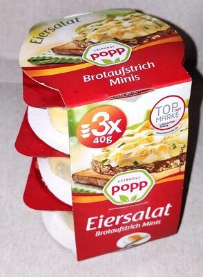 Popp Eiersalat 3x40g